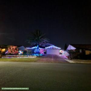 Christmas Light display at 5 Healey Place, Noranda