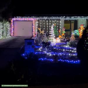 Christmas Light display at 6 Falcon Avenue, Hallett Cove