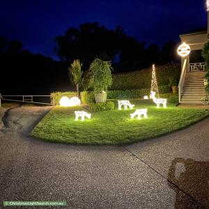 Christmas Light display at 33 Nicholii Loop, Jerrabomberra