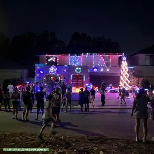 Christmas Light display at 3 D'Ercole Court, Gwelup