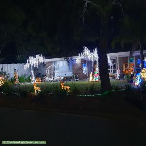 Christmas Light display at 20 Kingswood Avenue, Onkaparinga Hills