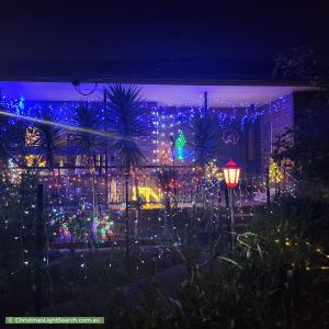 Christmas Light display at 20 Derby Street, Pascoe Vale