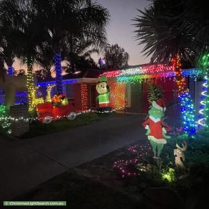 Christmas Light display at  Brooks Avenue, Willaston