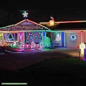 Christmas Light display at 2 Keon Place, Quakers Hill