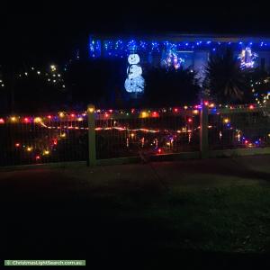 Christmas Light display at 2 Daylesford Court, Eynesbury