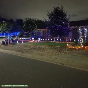 Christmas Light display at 1 McVey Place, Theodore