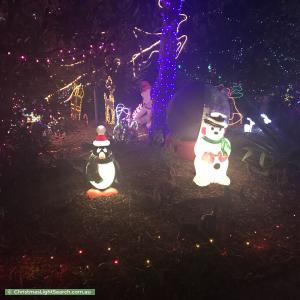 Christmas Light display at 18 Heath Close, Ocean Grove