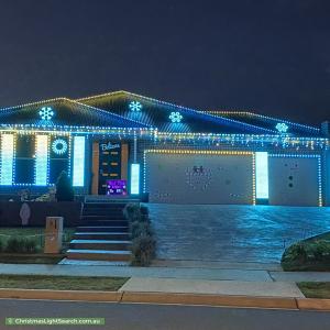 Christmas Light display at 9 Beatty Street, Wilton