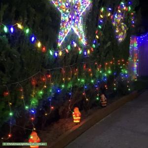 Christmas Light display at 9 Amanda Close, Dean Park