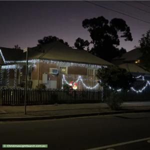 Christmas Light display at  Frederick Street, Richmond