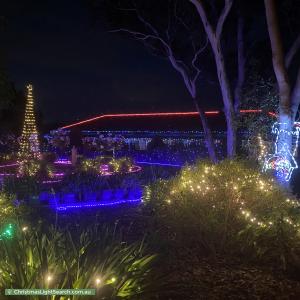 Christmas Light display at 6 Morris Close, Greenleigh