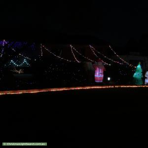 Christmas Light display at 3 Amaroo Place, Karabar