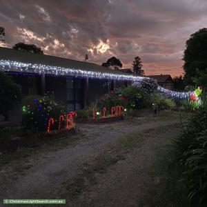 Christmas Light display at 26 McLaren Flat Road, Kangarilla