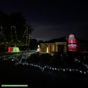 Christmas Light display at 26 Heritage Drive, Narre Warren South