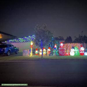 Christmas Light display at 40 Brushwood Circuit, Forest Lake