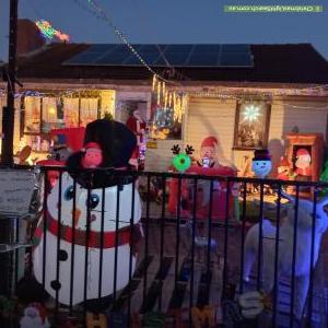Christmas Light display at  Robin Avenue, Norlane