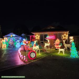 Christmas Light display at  Platypus Place, South Morang