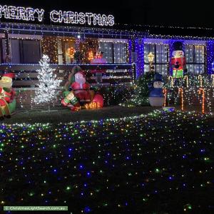 Christmas Light display at 16 Stacy Street, Gowrie