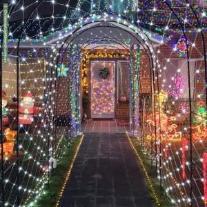 Christmas Light display at  Clyde Street, Ferntree Gully