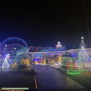 Christmas Light display at 45 Grasmere Avenue, Northmead