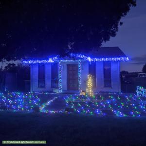 Christmas Light display at 28 Edward Street, Perth