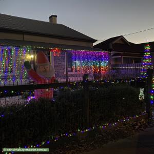 Christmas Light display at  Fussell Place, Alberton