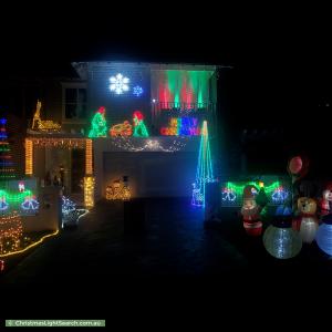 Christmas Light display at 74 Astley Road, Catherine Field