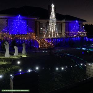 Christmas Light display at 65 Mount View Parade, Croydon