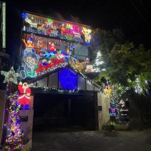 Christmas Light display at 37 Lilyfield Road, Rozelle
