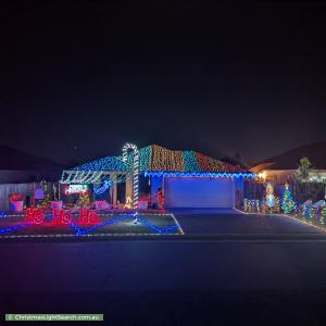 Christmas Light display at  Tomah Street, Pacific Pines