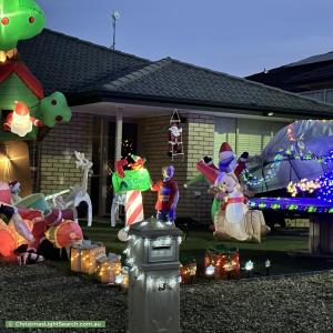 Christmas Light display at 13 Beachport Road, Seaford Rise