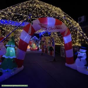 Christmas Light display at 32 Windella Crescent, Glen Waverley