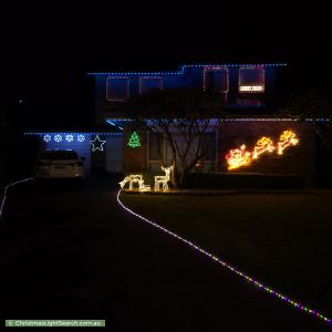 Christmas Light display at 12 Silkwood Grove, Quakers Hill