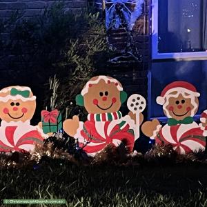 Christmas Light display at 52 Jull Parade, Ringwood North