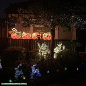 Christmas Light display at 1 Salisbury Street, Coburg
