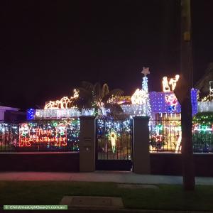 Christmas Light display at  Romilly Crescent, Mulgrave