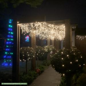 Christmas Light display at 50 Mascoma Street, Strathmore