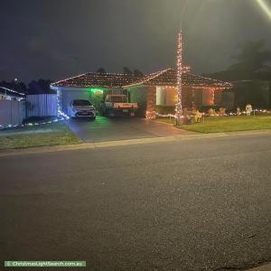 Christmas Light display at 5 Lackey Place, Currans Hill