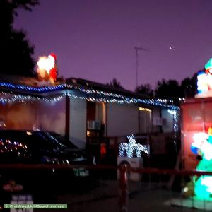 Christmas Light display at 20 Baker Crescent, Mooroopna