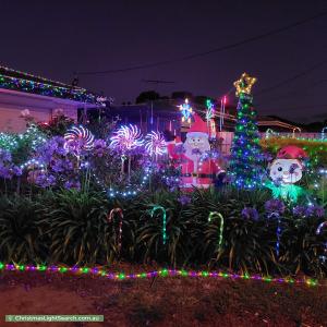 Christmas Light display at  McIntyre Road, Salisbury East