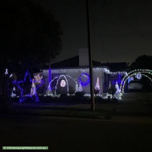 Christmas Light display at 56 Seaforth Avenue, Somerton Park