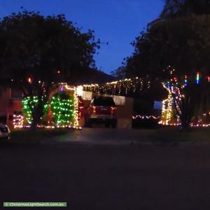 Christmas Light display at 22 Tania Drive, Point Clare