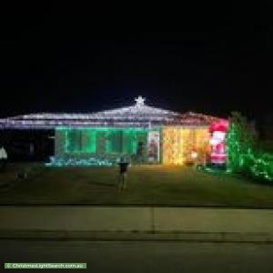 Christmas Light display at  Alpina Promenade, Banksia Grove