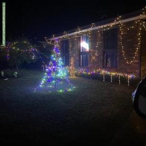 Christmas Light display at 4 Sunset Drive, Wangaratta
