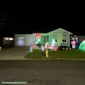 Christmas Light display at 13 Guy Avenue, Forster