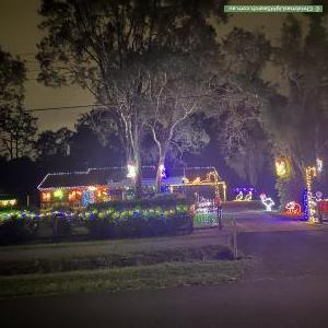 Christmas Light display at  Barrett Street, Bracken Ridge