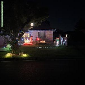 Christmas Light display at 74 Warranilla Avenue, Rosebud