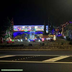 Christmas Light display at 139 Kingsford Smith Drive, Melba