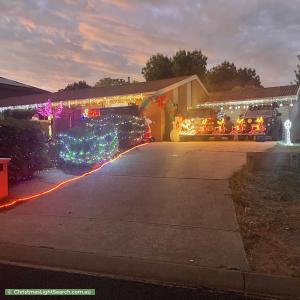 Christmas Light display at 27 Fingleton Crescent, Gordon