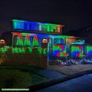 Christmas Light display at 1 Jenner Road, Dural